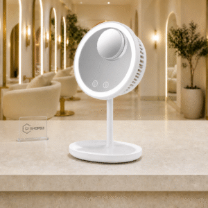 01-glavna 3u1 Ogledalo za Šminkanje sa Ventiltorom