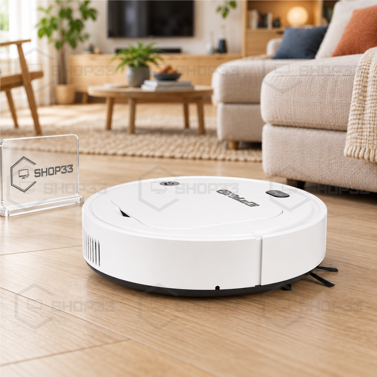 5u1 Pametni Robot Usisivač Beli