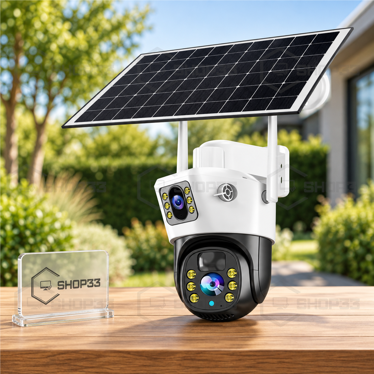 Bežična Solarna Dupla Kamera 8mpix