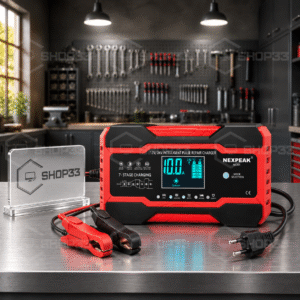 LCD Automatski Punjač Za Akumulator 12V