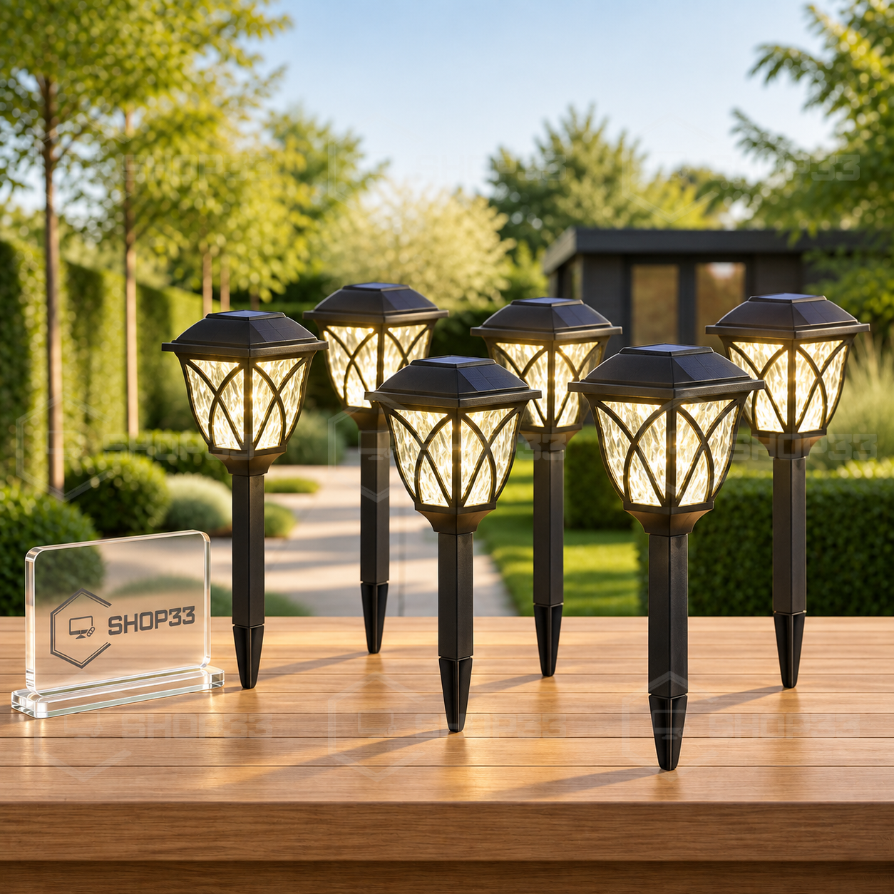 LED Solarne Lampe sa Senzorom 6 Komada - Image 3