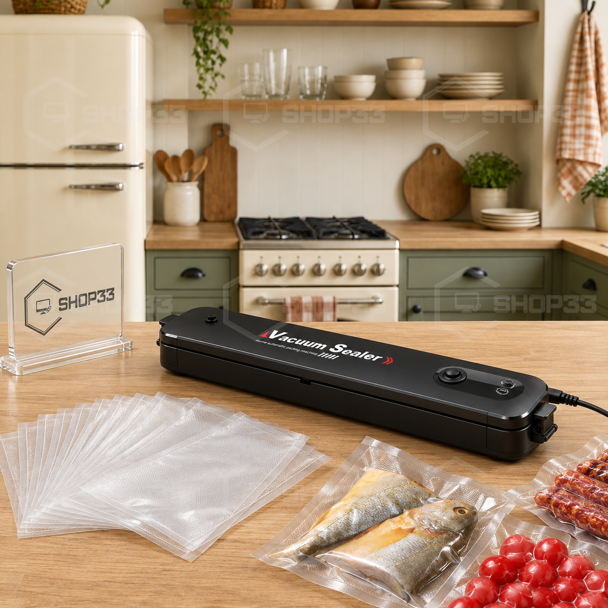 Mašina za Vakumiranje Hrane 90W + 10 Kesa - Image 4