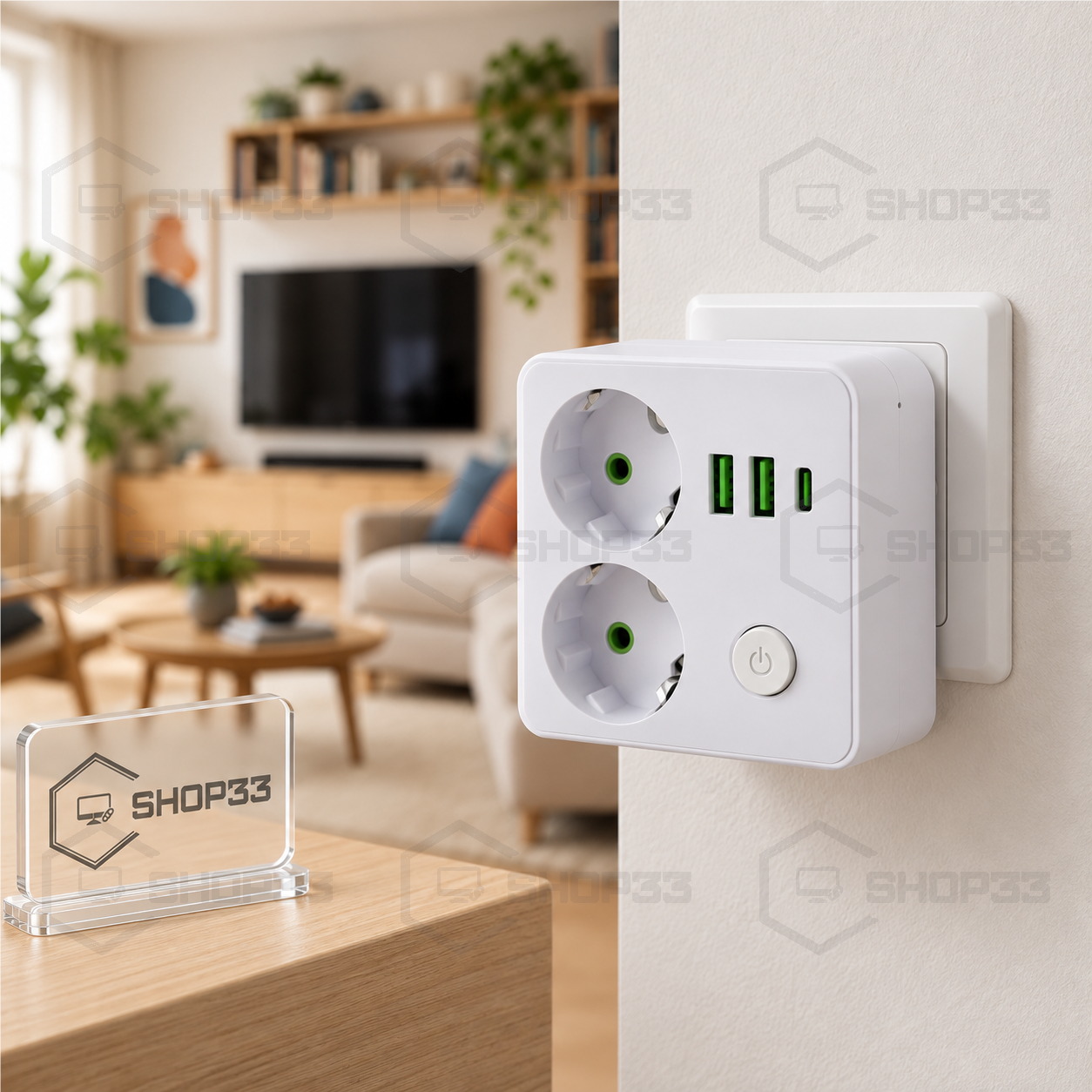 5u1 Utičnica sa 3 USB porta - Image 3