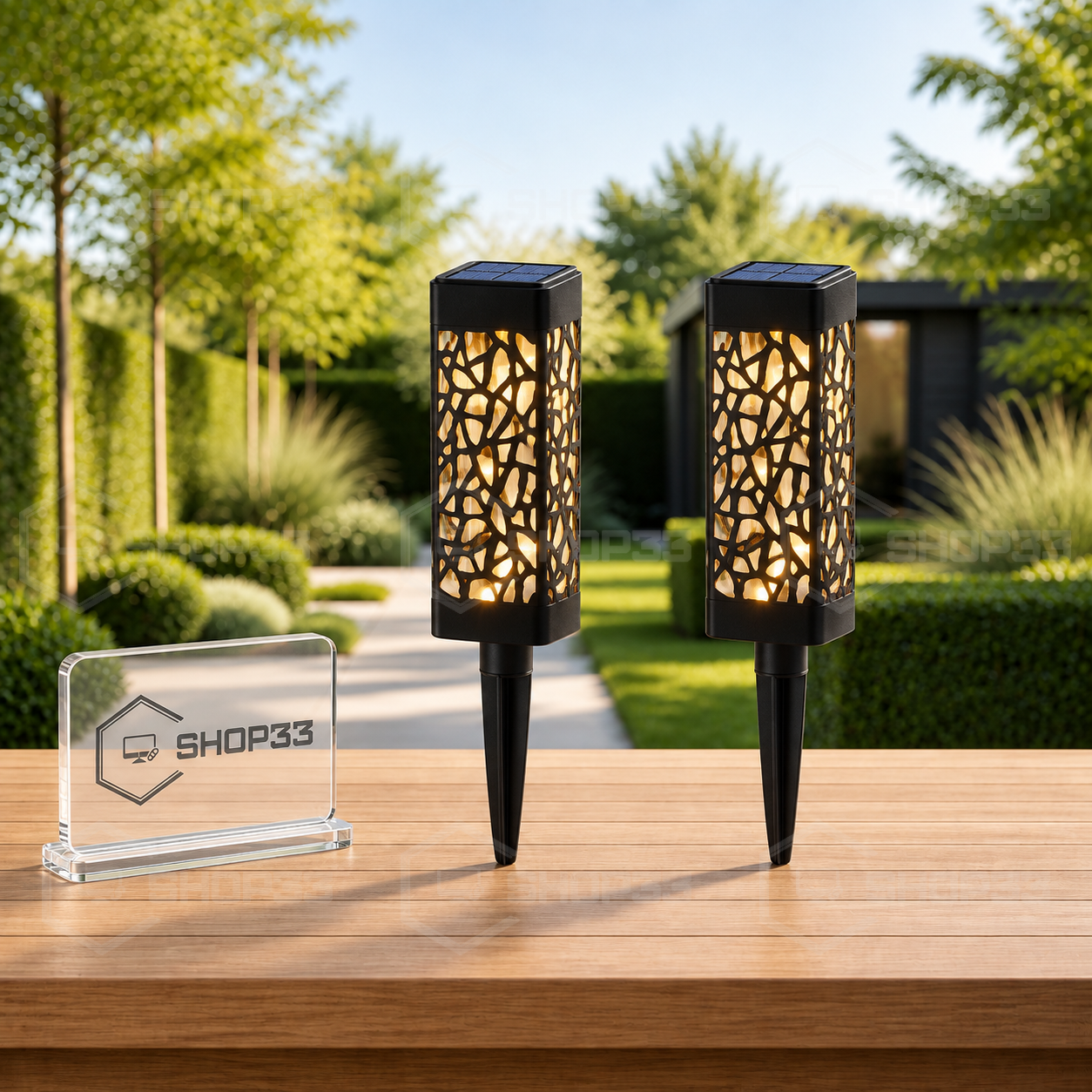 LED Solarne Lampe za Dvoriste 2 Komada - Image 4