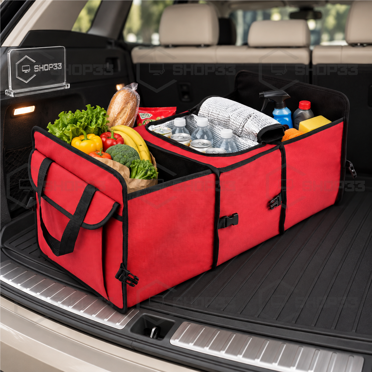 3u1 Organizator Torba za Gepek Automobila 20kg - Image 4