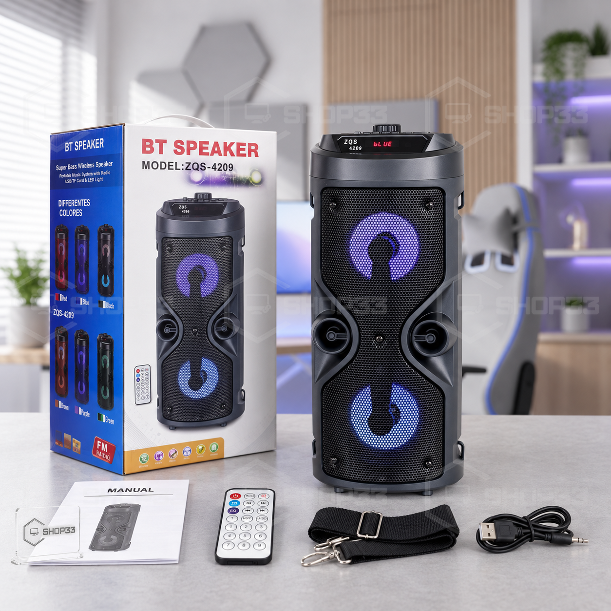 Bežični Karaoke Zvučnik 3.7V - Image 4