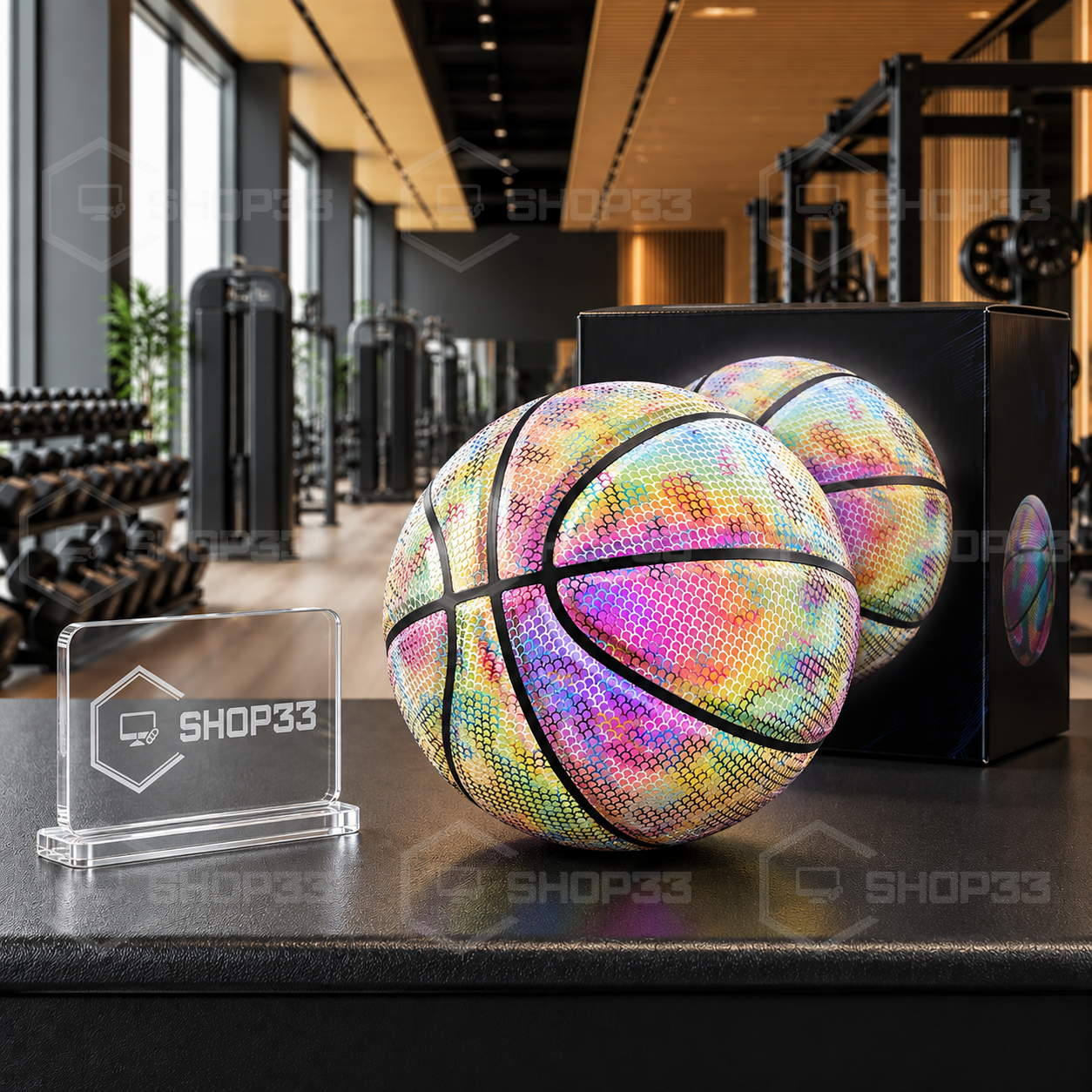 FLASHBALL Hologramska Košarkaška Lopta - Image 3