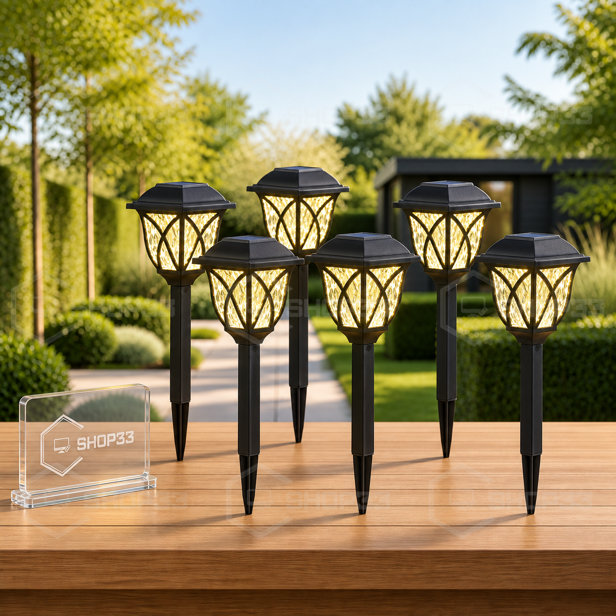 LED Solarne Lampe sa Senzorom 6 Komada - Image 5