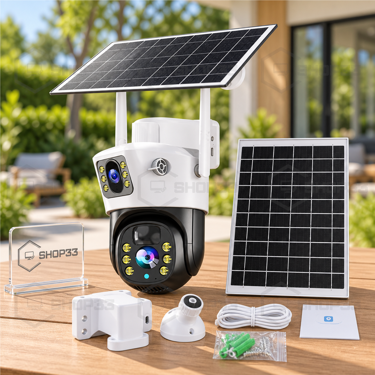 Bežična Solarna Dupla Kamera 8mpix - Image 5