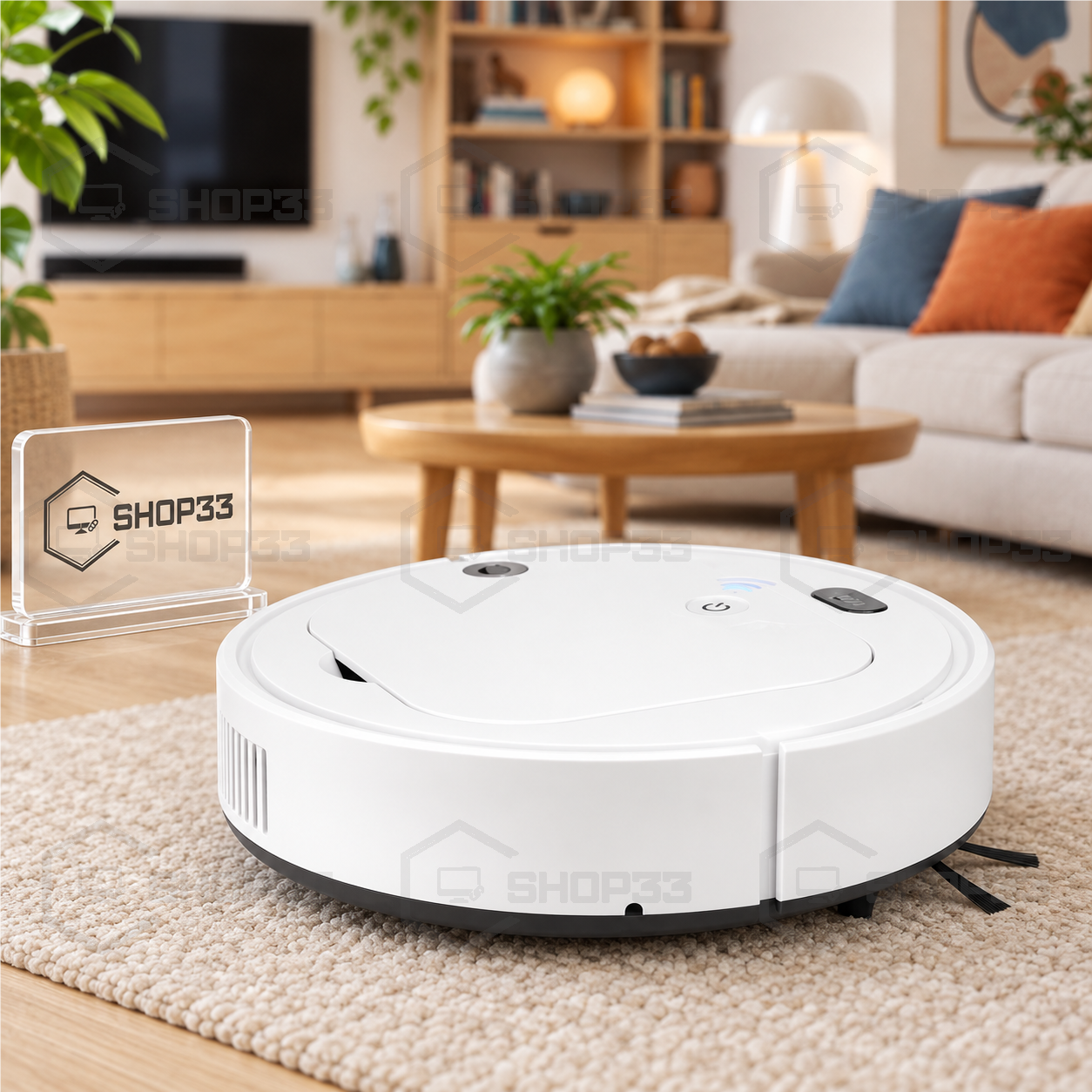 5u1 Pametni Robot Usisivač Beli - Image 5
