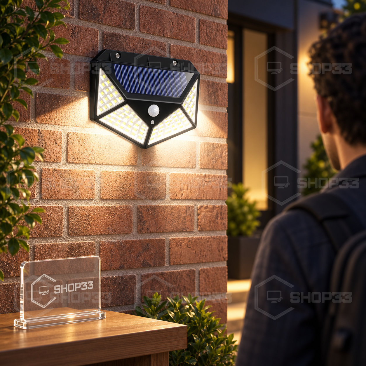 LED Solarni Reflektor sa Senzorom 5.5V - Image 2