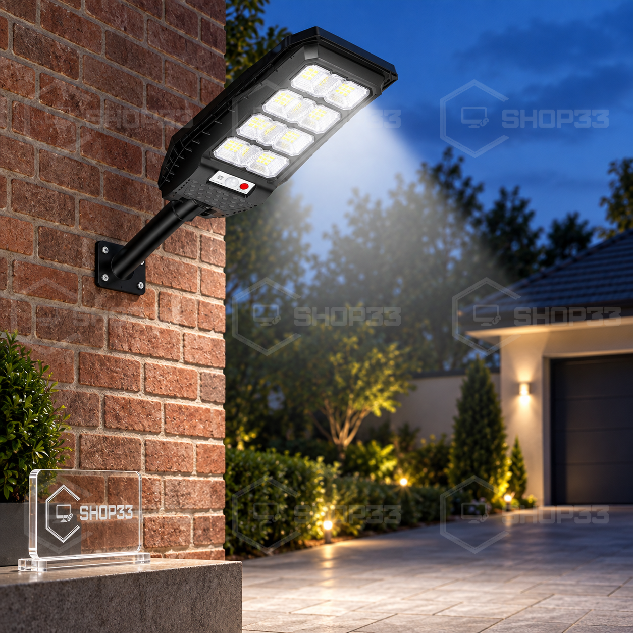 LED Solarni Reflektor IP65 - Image 2