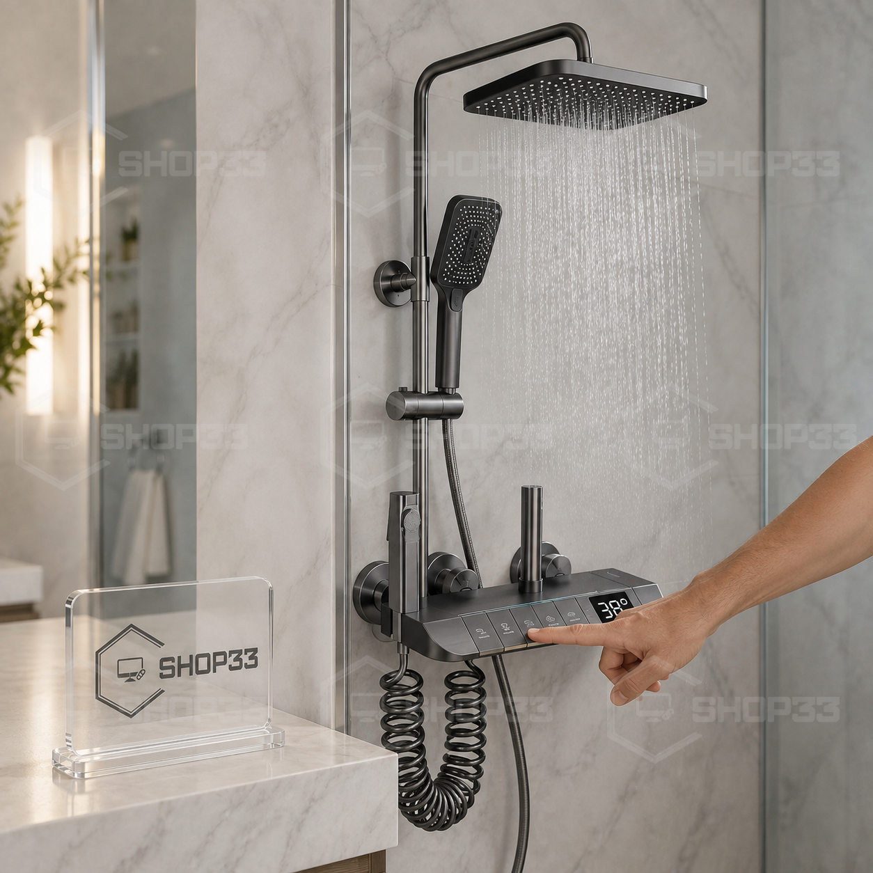 AQUAELEGANCE Luksuzni Tuš sa Displejom - Image 2