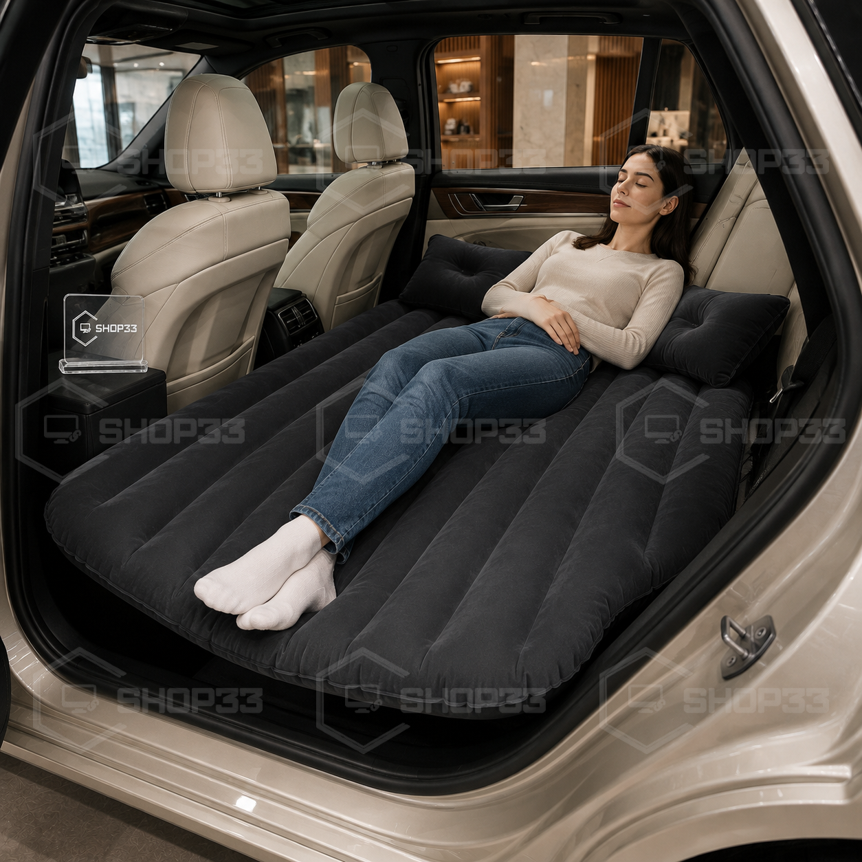 Auto Dušek za Spavanje + 2 Jastuka - Image 2