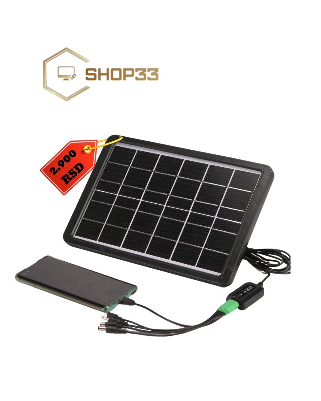 Solarni panel punjac 15W