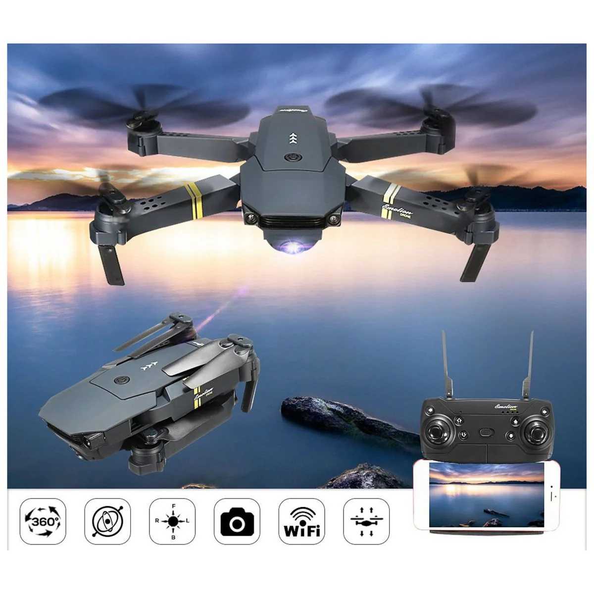 Sklopivi Dron sa Kamerom 4K HD - Image 3