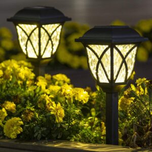 Solarne Baštenske lampe sa senzorom 6 kom