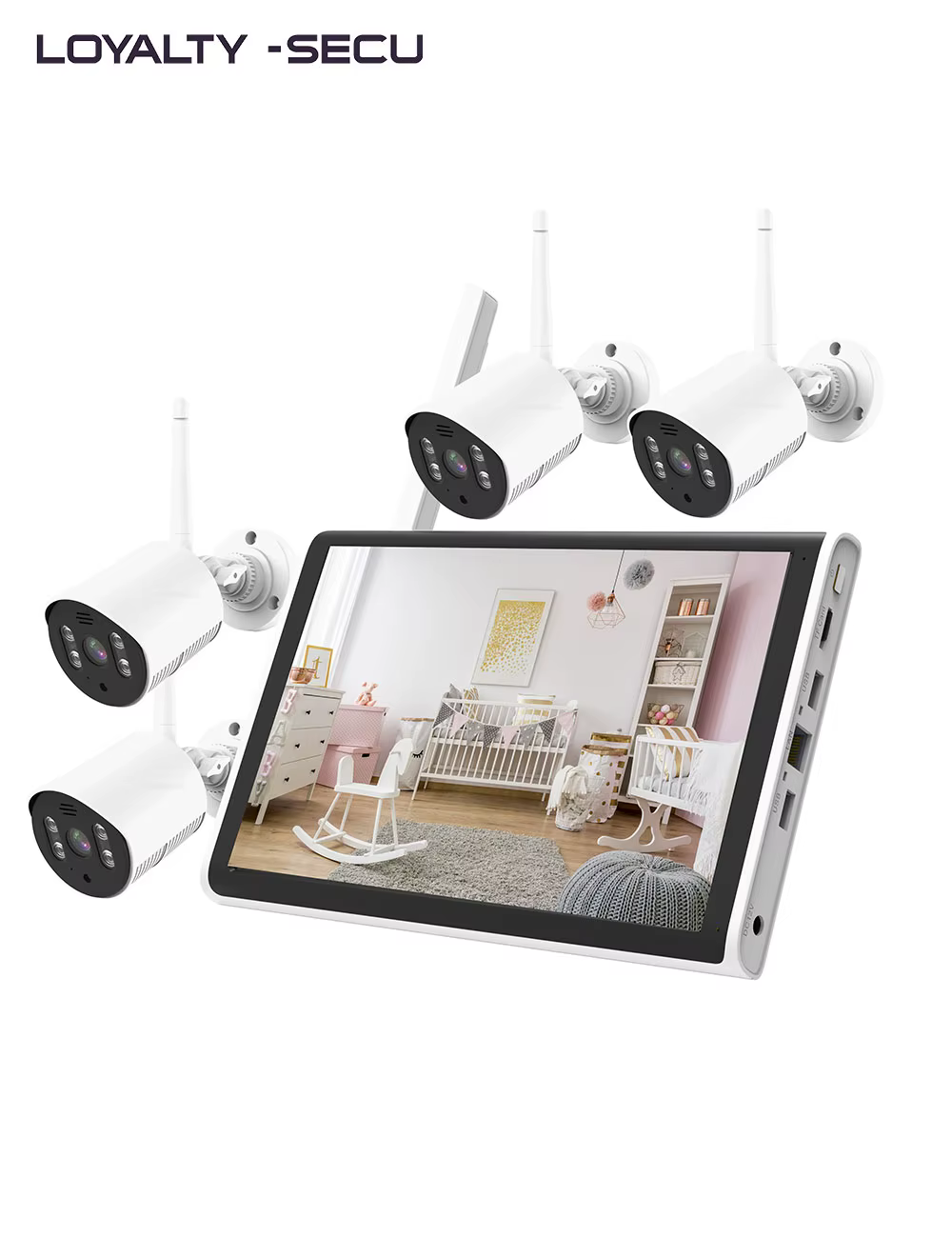 Video Nadzor NVR Monitor I 4 Kamere 1080P - Image 2