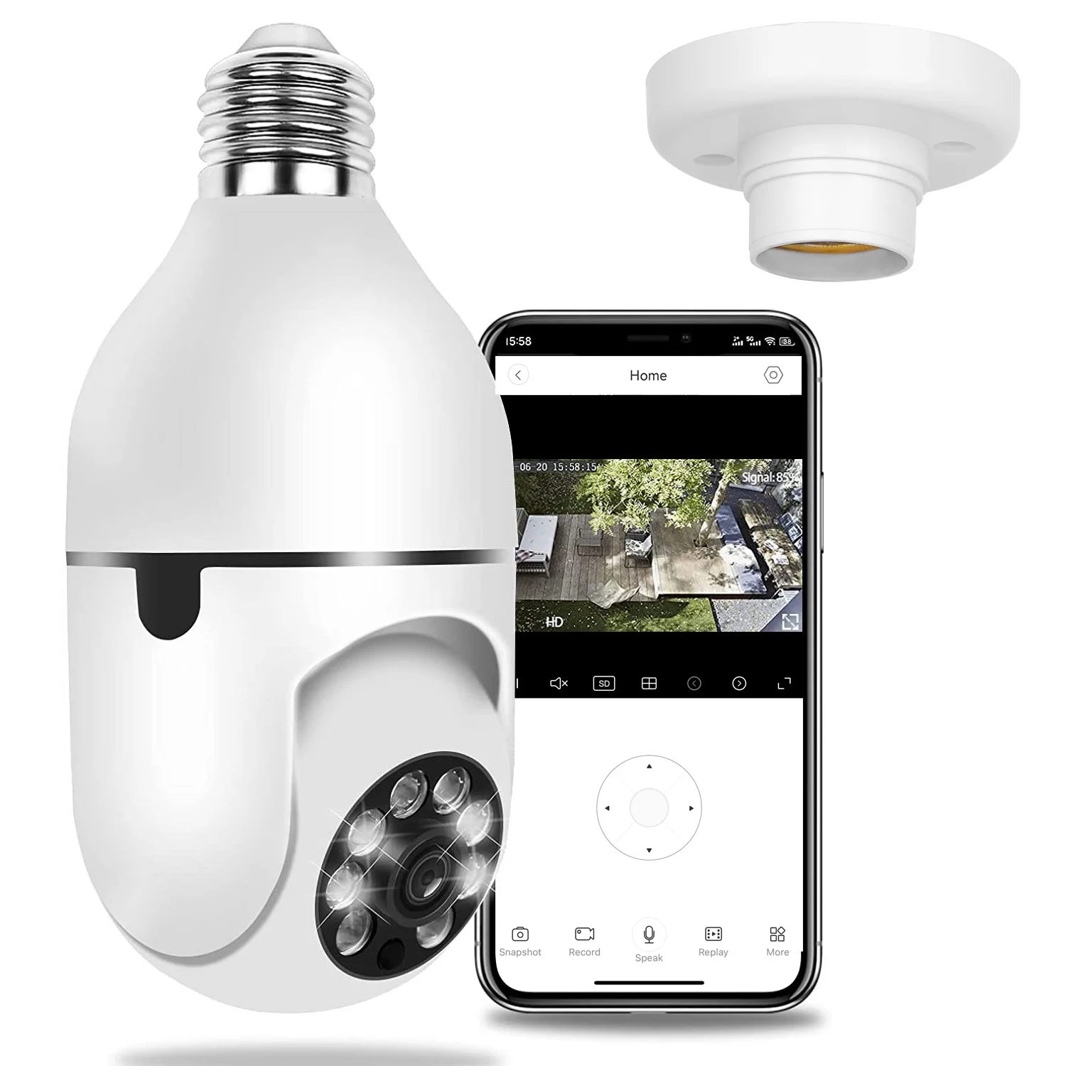 WIFI Kamera - Sijalica - Image 7