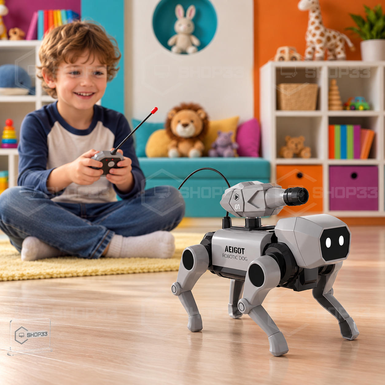 AEIGOT RC Robot Pas na Daljinski - Image 2