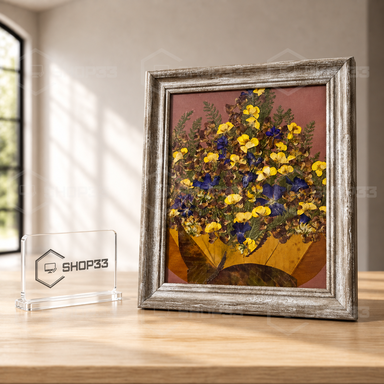 GOLDEN FLOUISH Slika 20x25cm