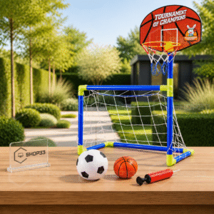 SPORT TOYS Fudbalski Gol I Košarkaški Obruč
