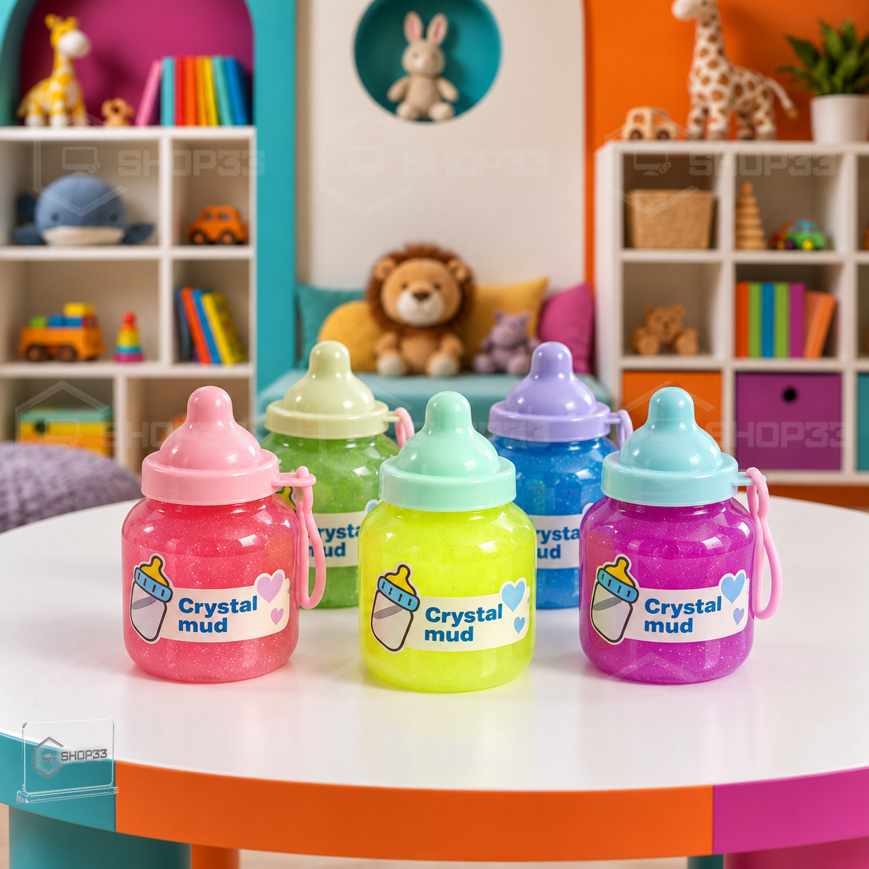 CRYSTAL MUD Set Slime Igrački