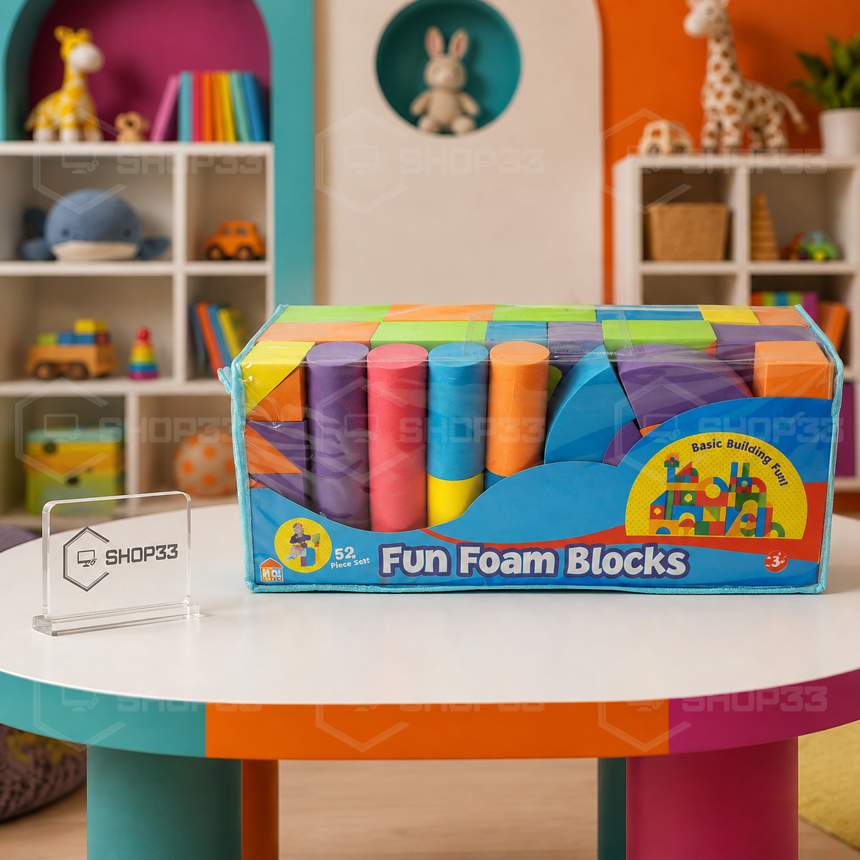 FUN FOAM BLOCKS Set Od 52 Mekane Kocke - Image 5