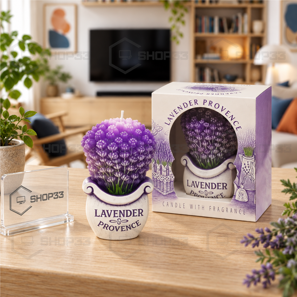 BARTEK CANDLES Lavender Bouquet Mirisna Sveća 14cm