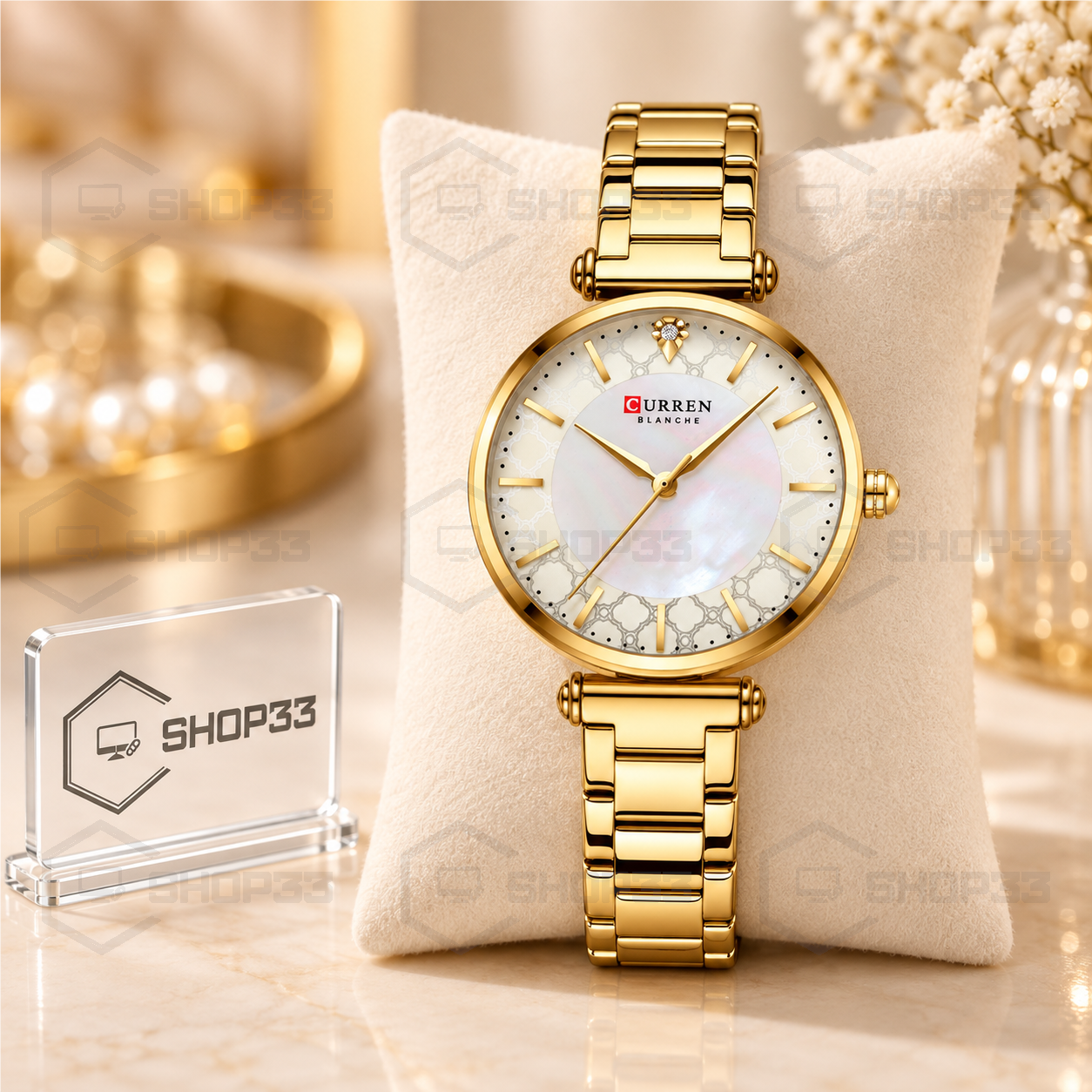 Curren 9072RS Ženski Sat 33mm