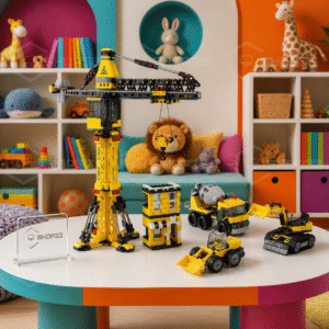 LELEBROTHER Mašine Kreativni Set Kockica