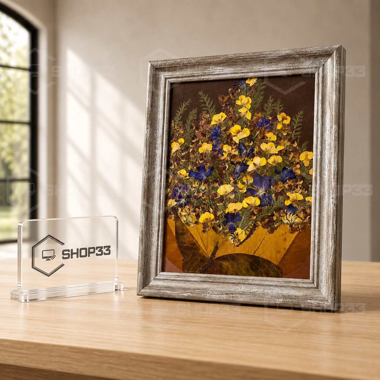 GOLDEN FLOUISH Slika 20x25cm - Image 3