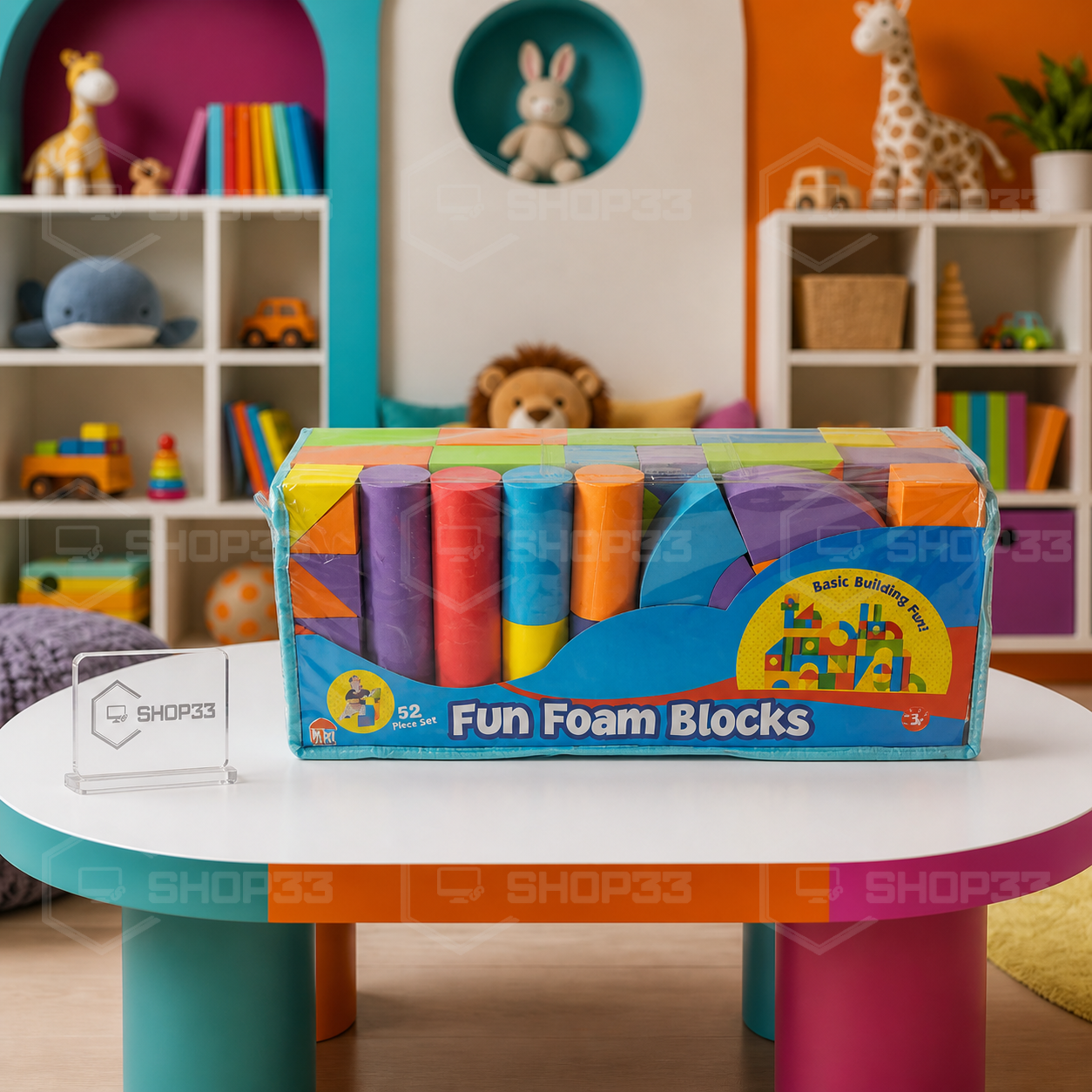 FUN FOAM BLOCKS Set Od 52 Mekane Kocke