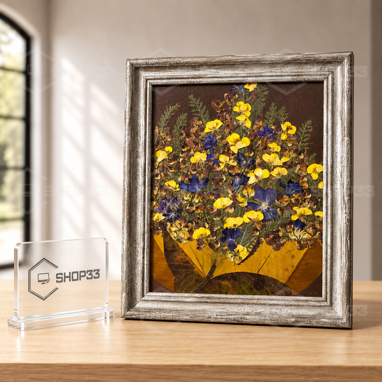 GOLDEN FLOUISH Slika 20x25cm - Image 4