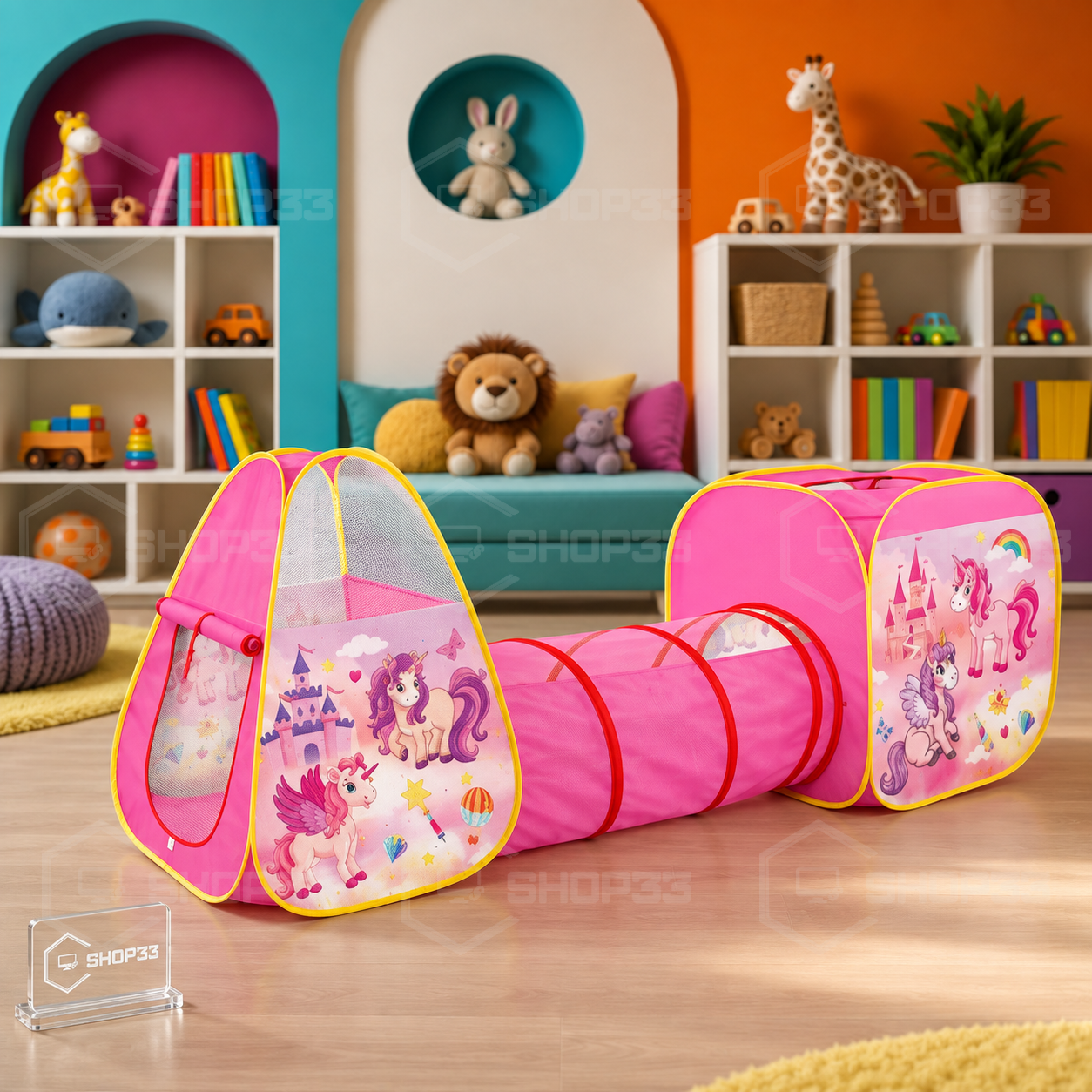 PLAY TENT Sklopivi Dečiji Šator - Image 4