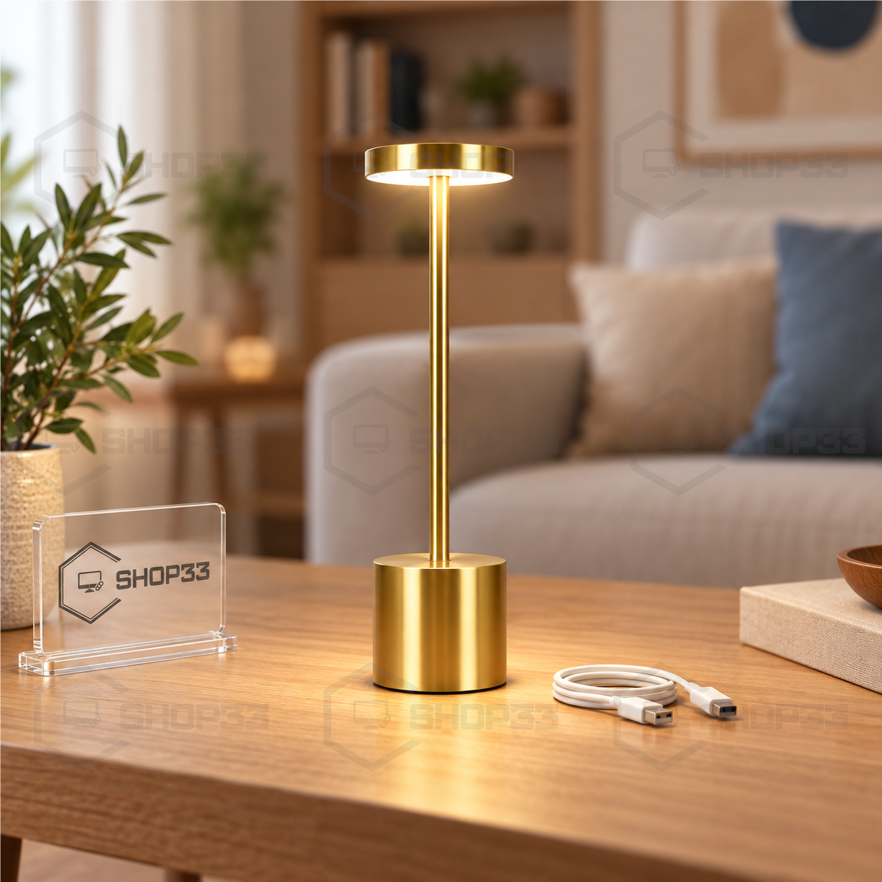 Bežična Stona Lampa sa Senzorom 31cm - Image 3