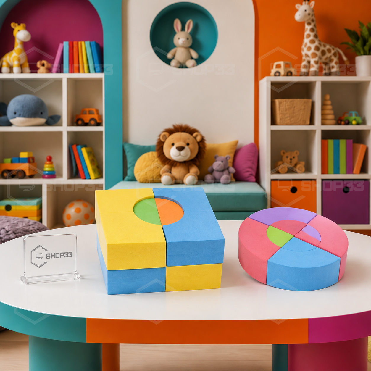 FUN FOAM BLOCKS Set Od 52 Mekane Kocke - Image 3
