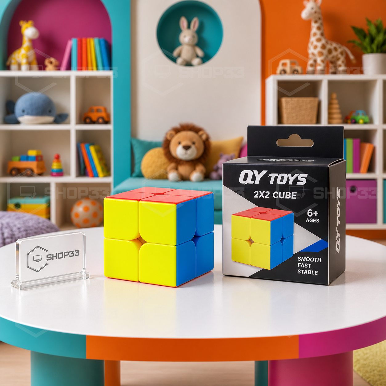 QY TOYS Rubikova Kocka 2x2 - Image 3