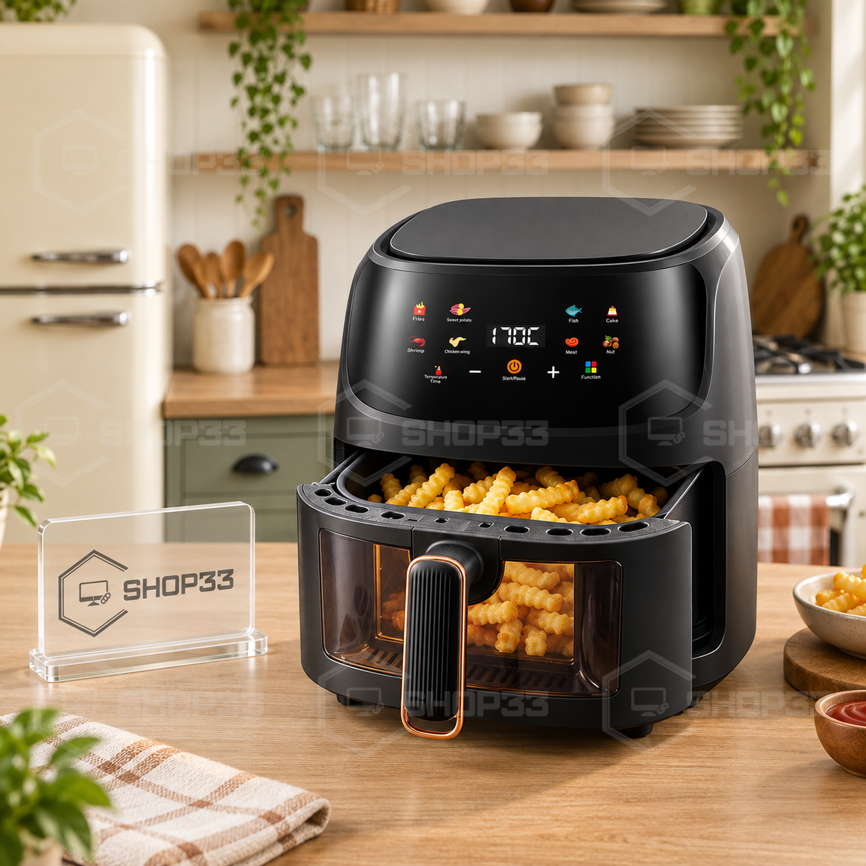 LCD Friteza na Topli Vazduh 8L - Image 4