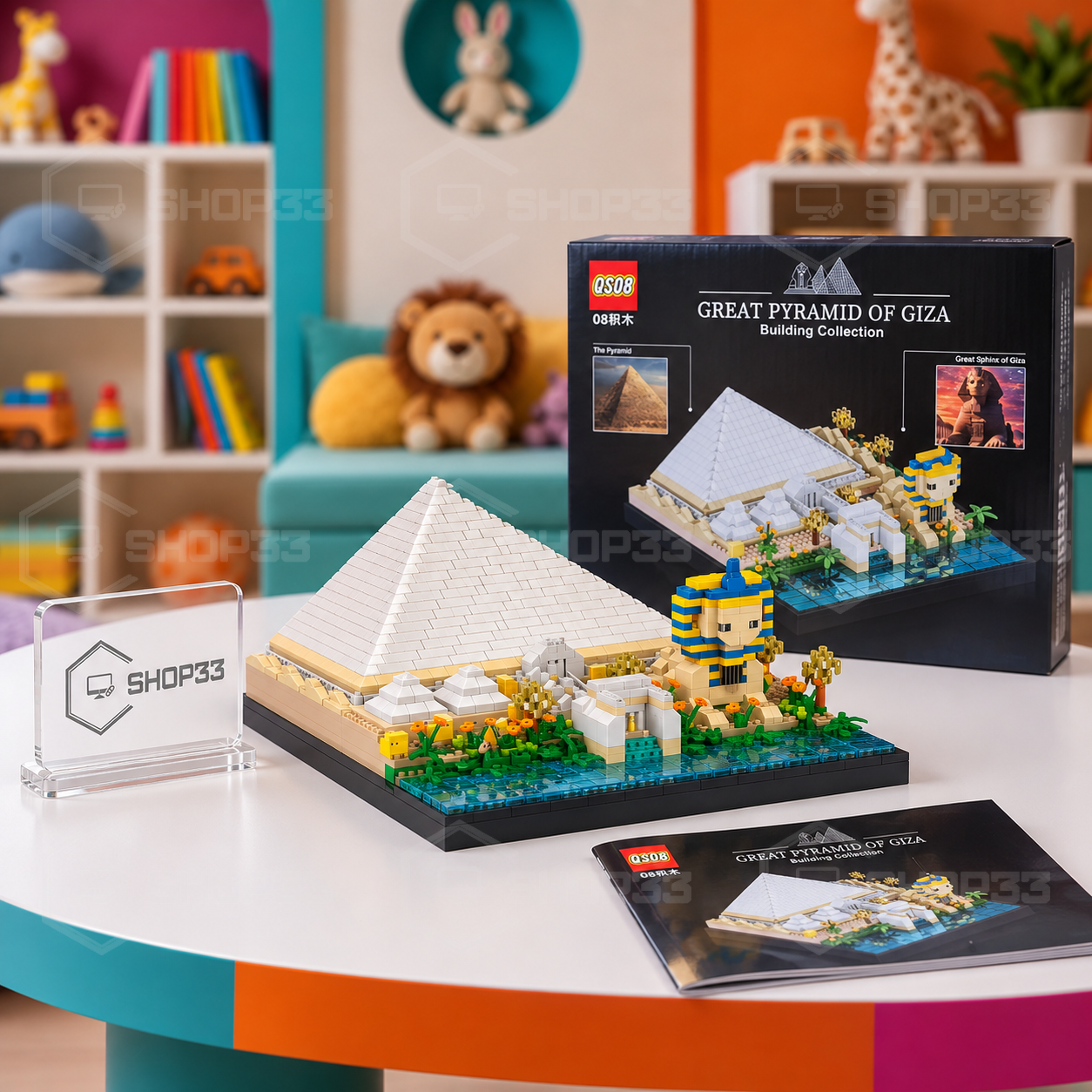 Model Velike Piramide Kreativni Set - Image 4