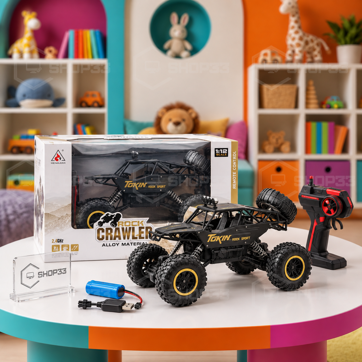 ROCK CRAWLER RC Automobil na Daljinski 1:12 - Image 4