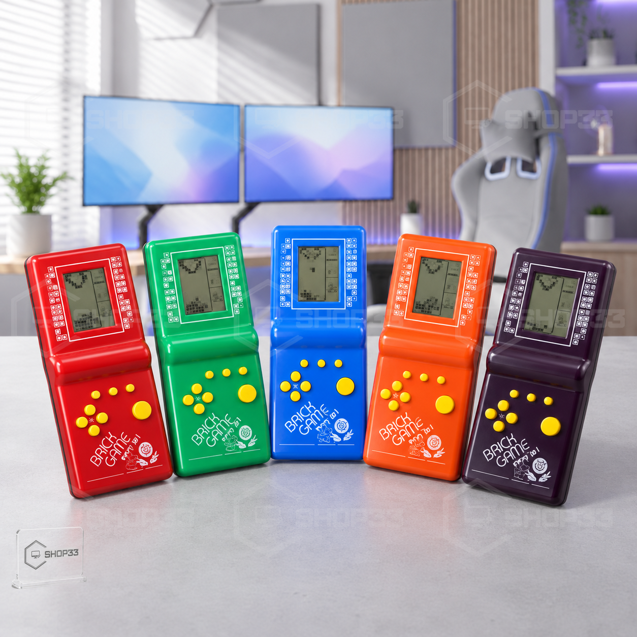 BRICK GAME Prenosiva Tetris Konzola - Image 4