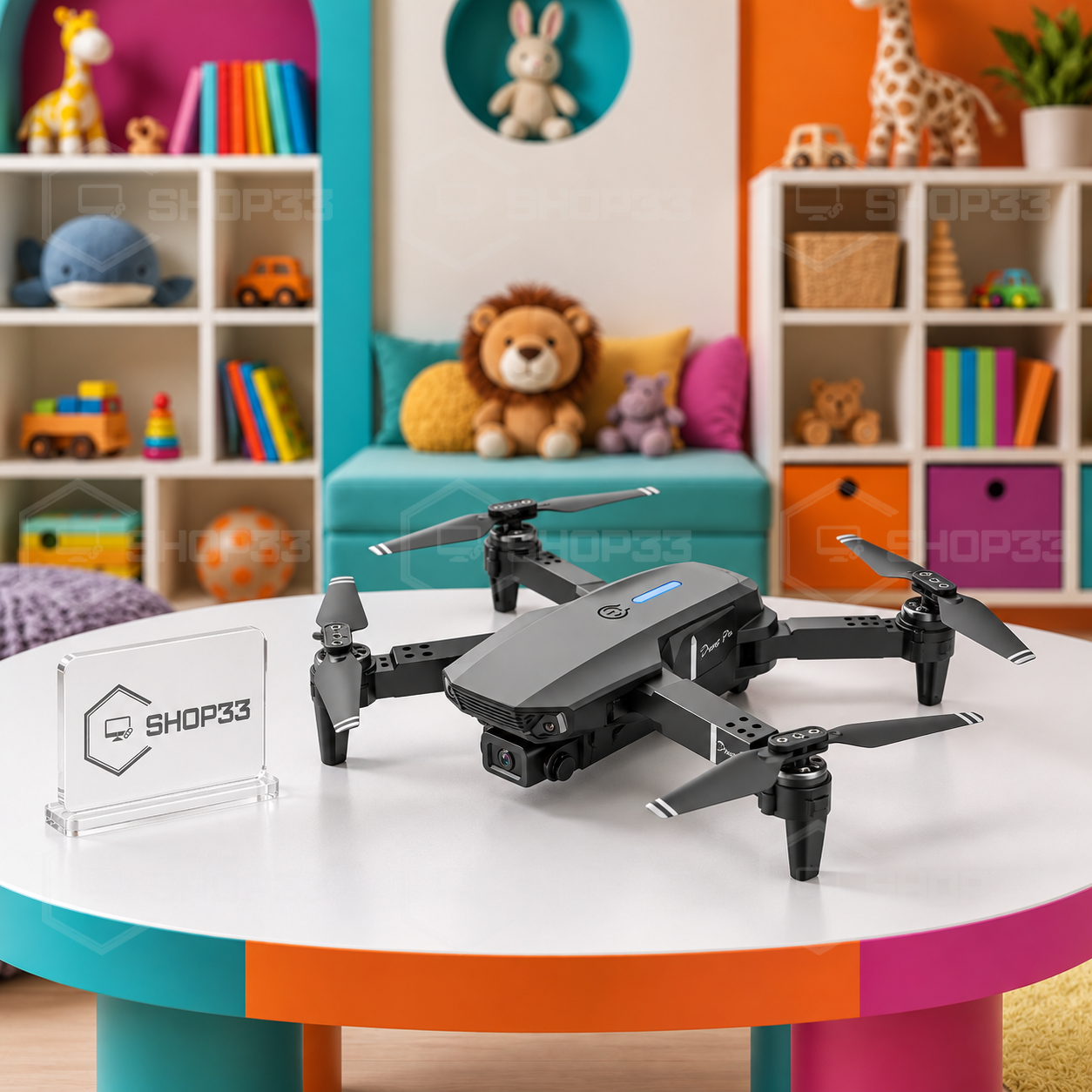 RC Sklopivi Dron na Daljinski 4K HD - Image 3
