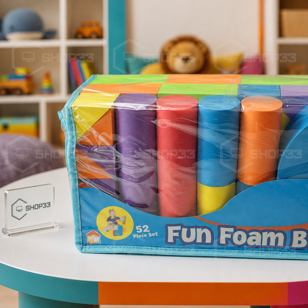 FUN FOAM BLOCKS Set Od 52 Mekane Kocke - Image 4