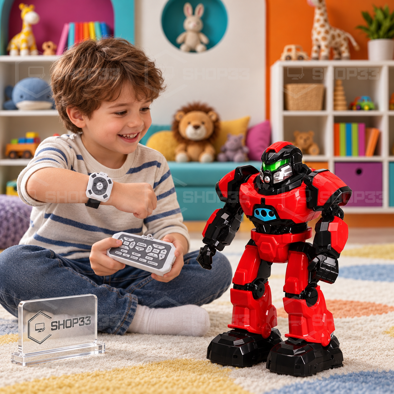 ROBUT RC Robot na Daljinski Sa Efektom Dima - Image 2