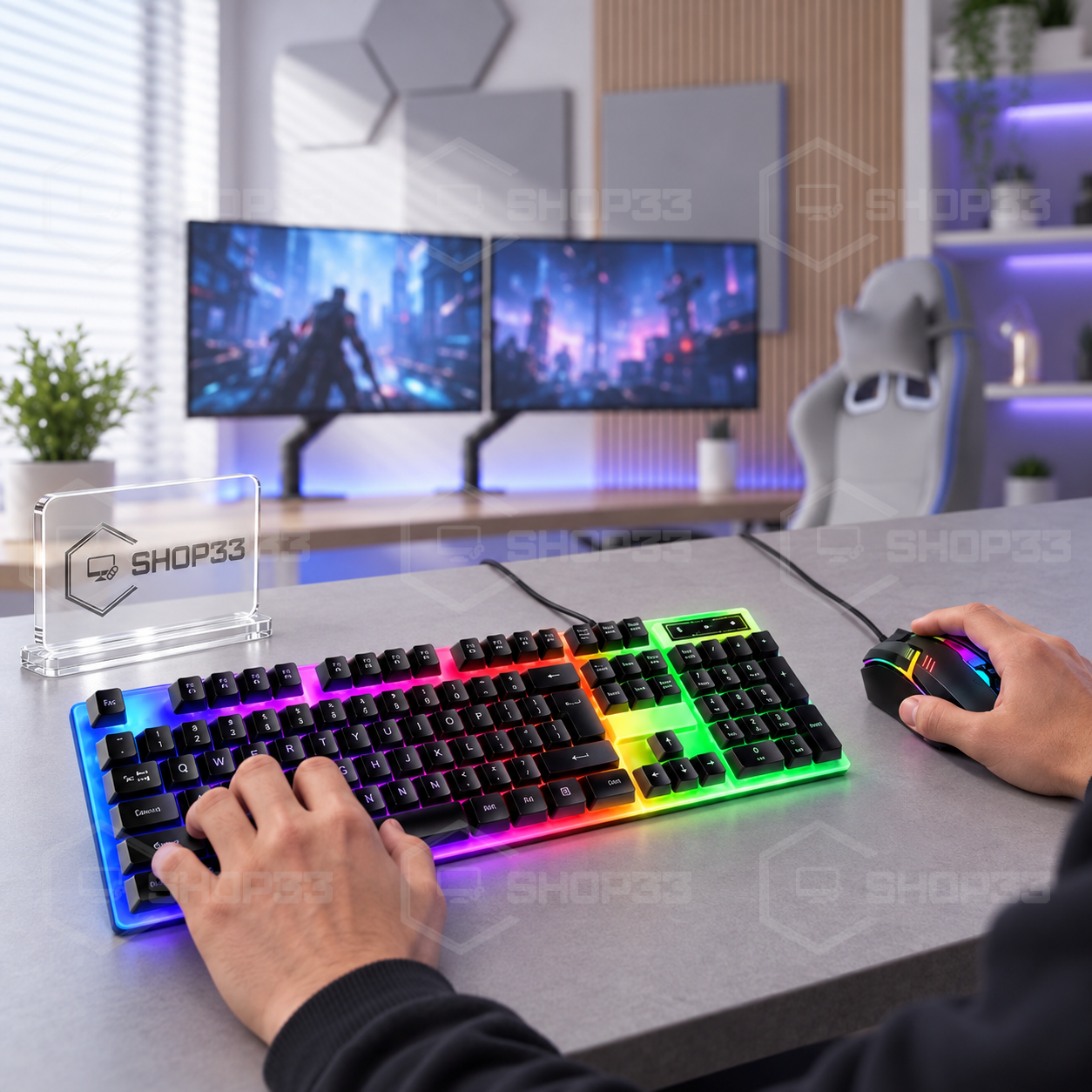 YELANDAR Gaming Tastatura I Miš RGB - Image 2
