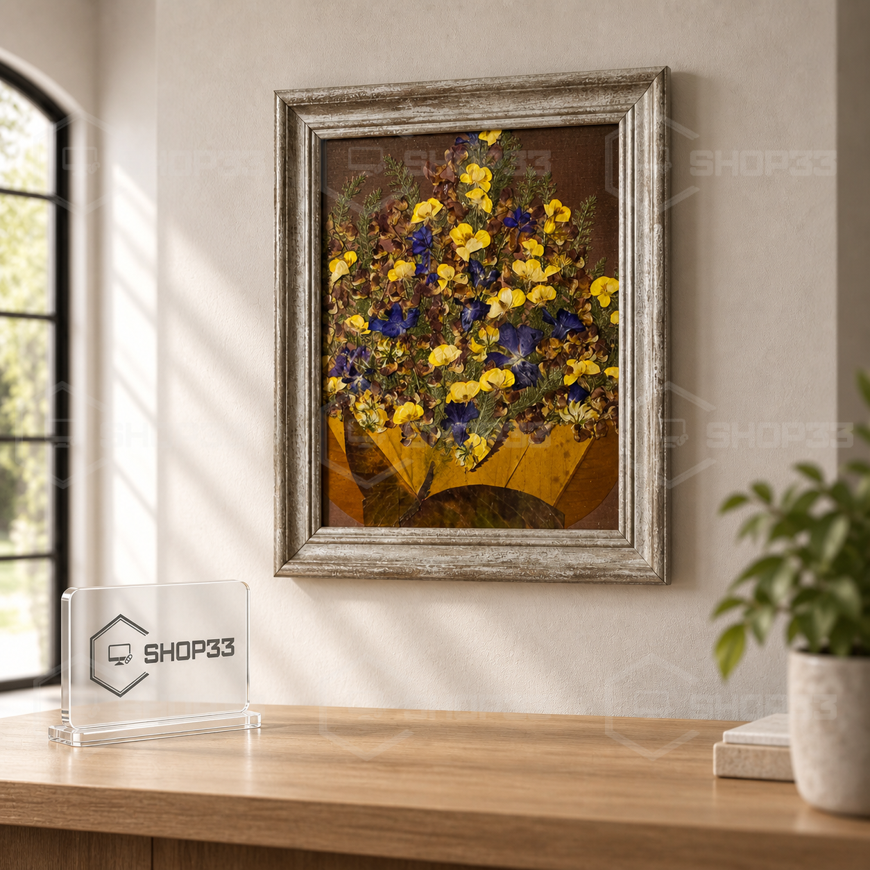 GOLDEN FLOUISH Slika 20x25cm - Image 2