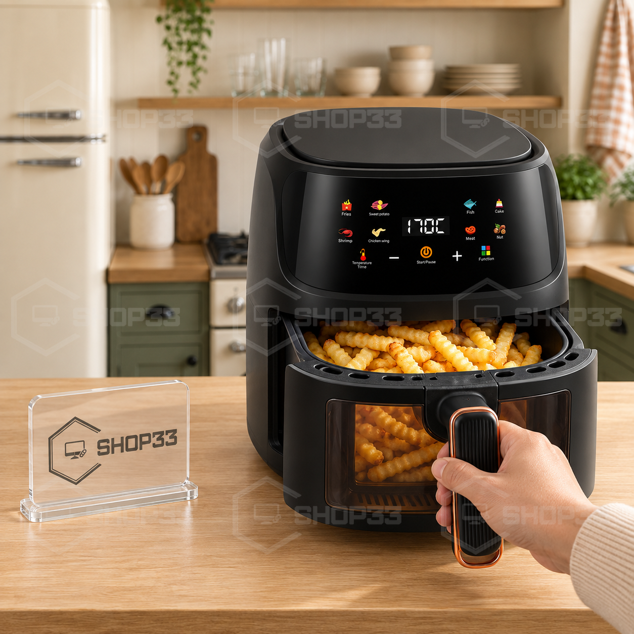 LCD Friteza na Topli Vazduh 8L - Image 2