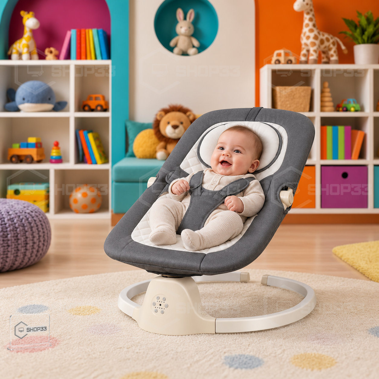 BABY SWING Električna Ljuljaška za Bebe - Image 2