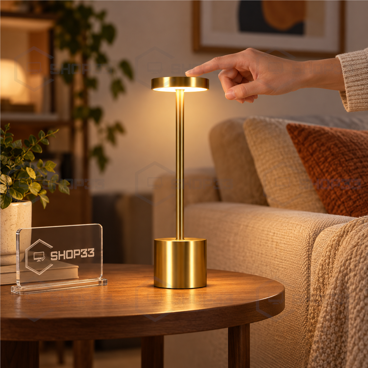 Bežična Stona Lampa sa Senzorom 31cm - Image 2